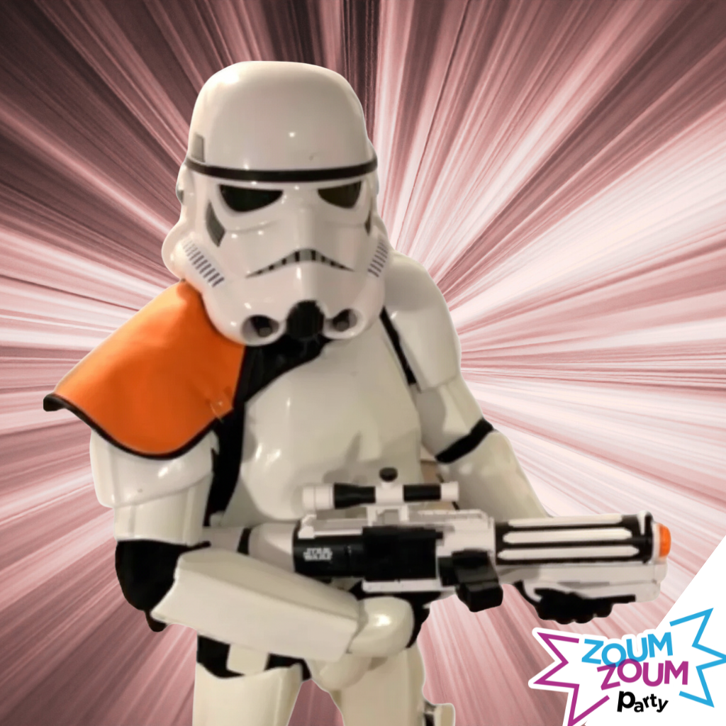 Star Wars Storm Trooper at-home Birthday Party (2 characters) (Montreal)