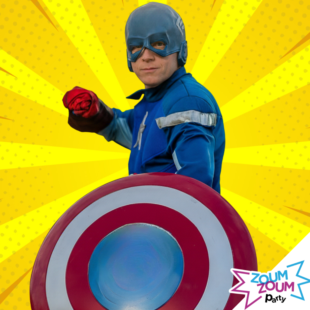 Superhero Party with  Captain America Gift (Calgary)