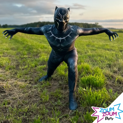 At-home superhero party with Black Panther Gift (Montreal)