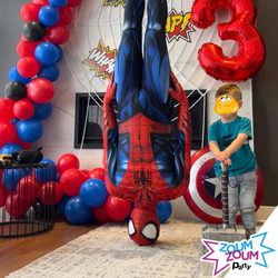 At-home Superhero Birthday Party with  Spiderman Gift (Montreal)