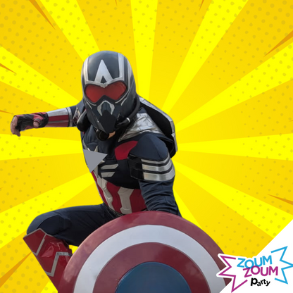 At-home superhero party with Captain America Gift (Toronto and GTA)