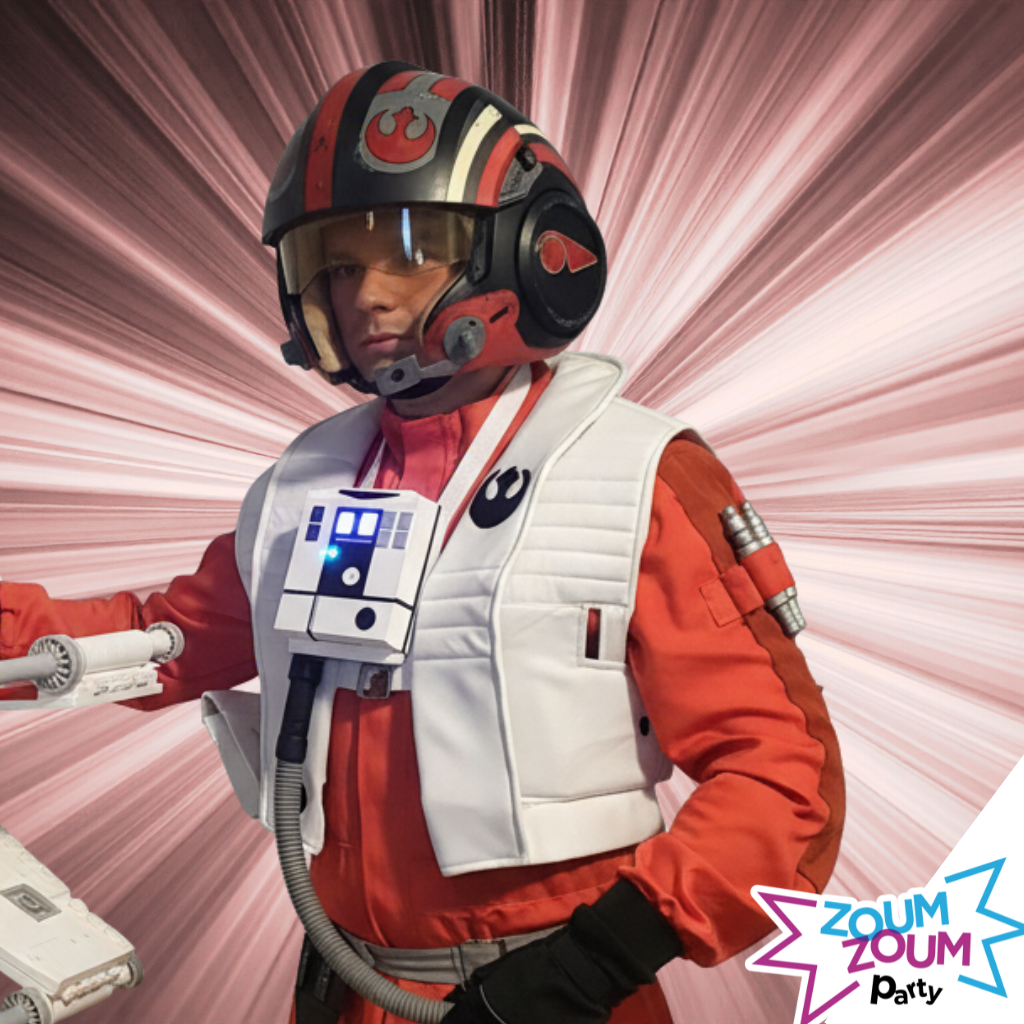X-Wing Star Wars Pilot at-home Birthday Party