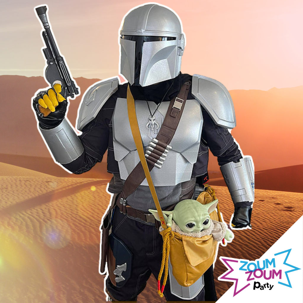 At-home Superhero Birthday Party with Mandalorian Gift (Montreal)