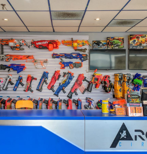 kids party archery circuit