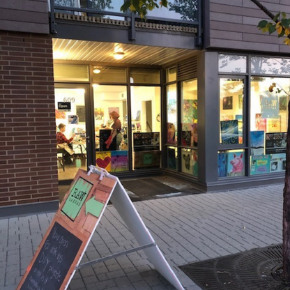 kids party Art paint party raw canvas