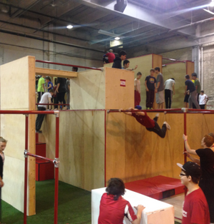 Breathe Parkour Kids Party Package