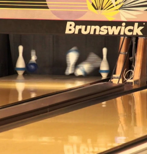 Kids party center bowling lanes