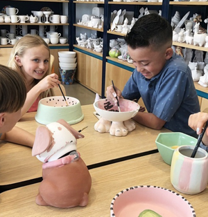 Colour Me Mine Kids Party Package - Kensington