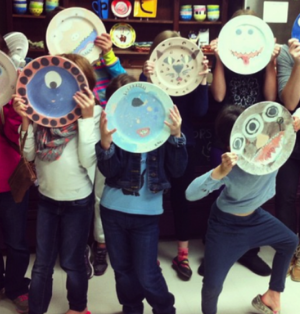 Kids party crack pot studio