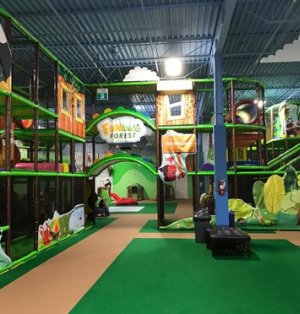 Kids party funtastic forest