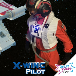 X-Wing Star Wars Pilot at-home Birthday Party