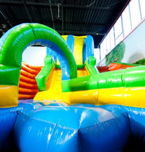 Kids party goofing around kids