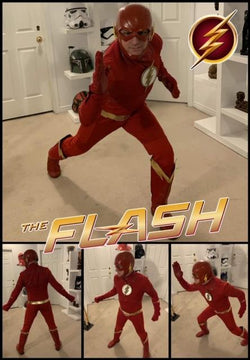 Flash superhero at-home Birthday Party