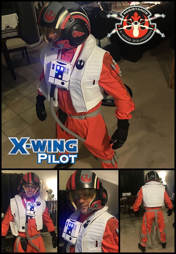 X-Wing Star Wars Pilot at-home Birthday Party