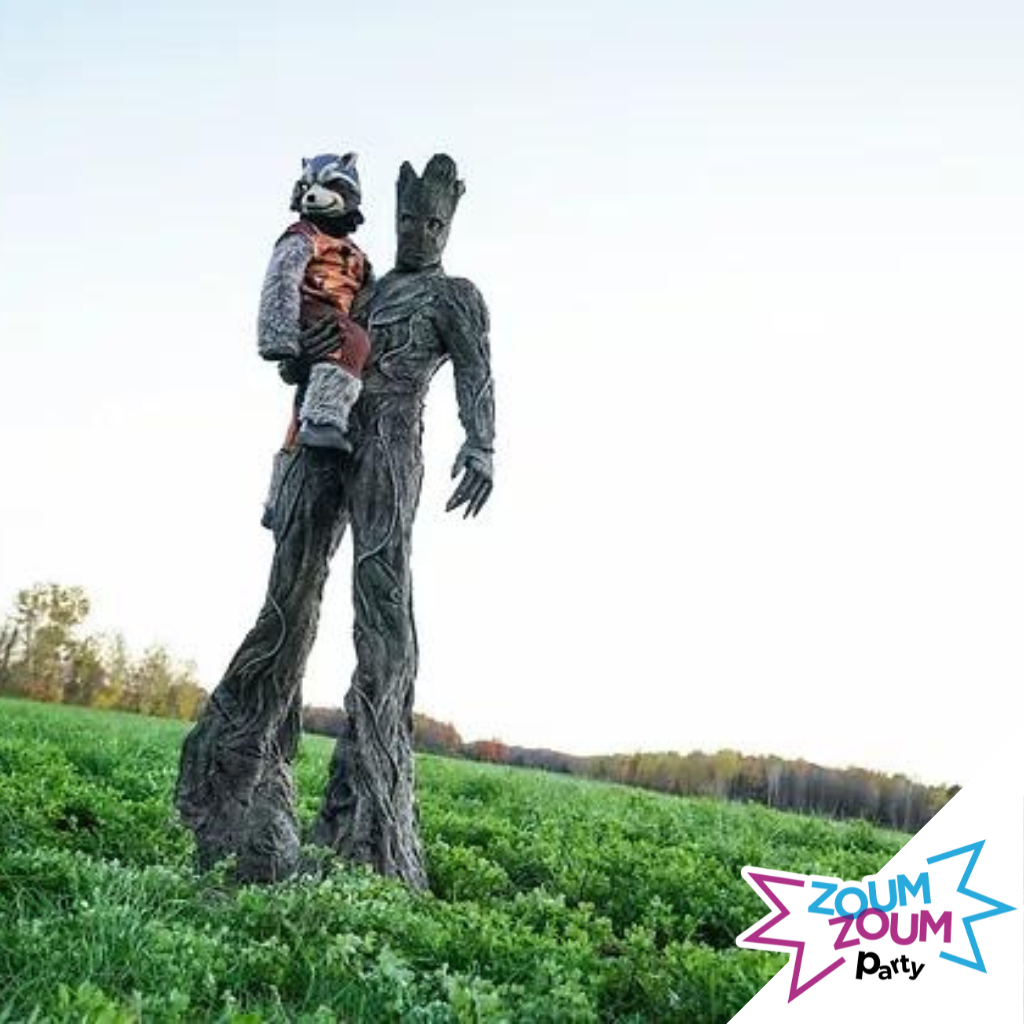 At-home Birthday Party with Groot Gift (2 characters) (Montreal)