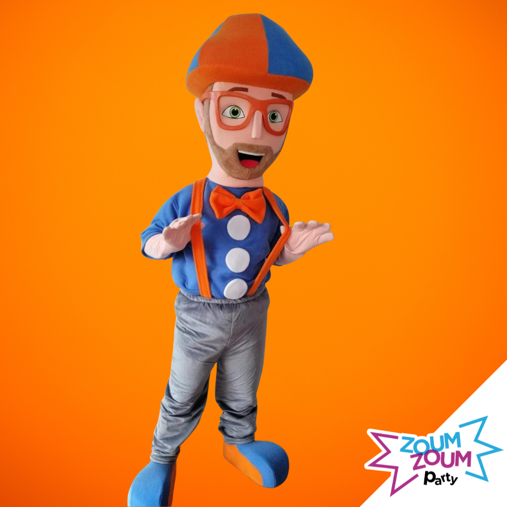 At-home Mascot Birthday Party with Blippi Gift (Montreal)