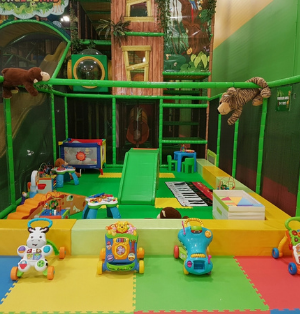 kids party jungle land