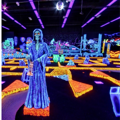 Mini Golf &amp; Arcade Party (10 kids + Party Room) at MONSTER MINI GOLF