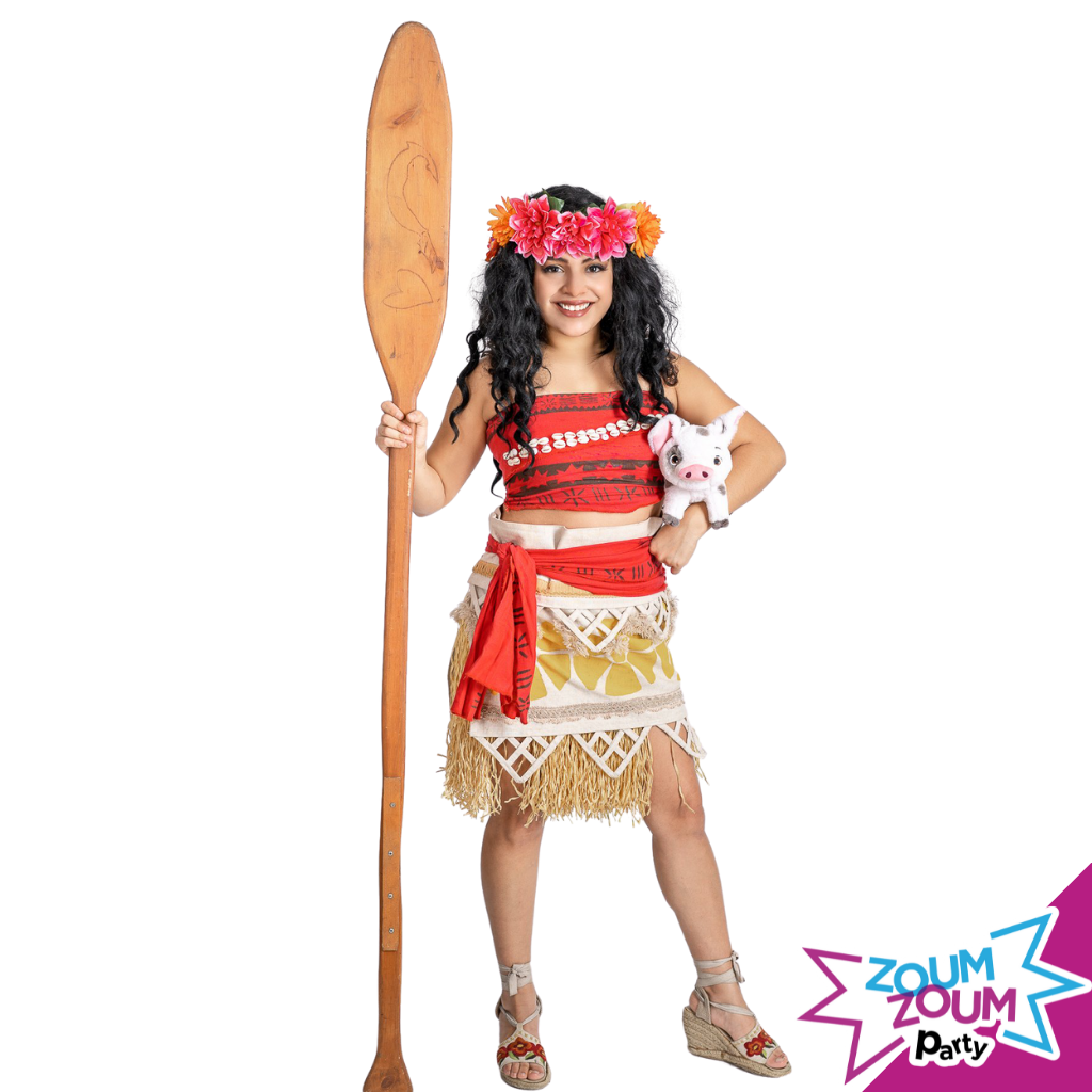 At-Home Birthday Princess Moana