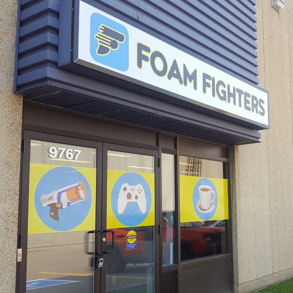 Nerf Party & Pizza at FOAM FIGHTERS