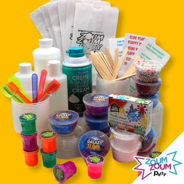 Slime party kids, slime kit, slime experiment