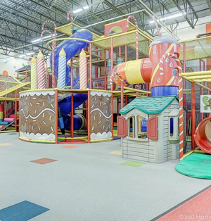 Kids party candyland indoor play centre