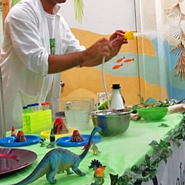 Dinosaur Adventure Party with Chamelea Science Center