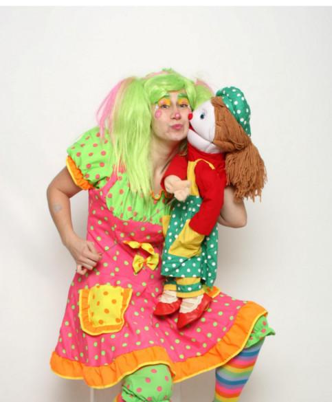 At-Home Birthday party Clown Marie-Pomette