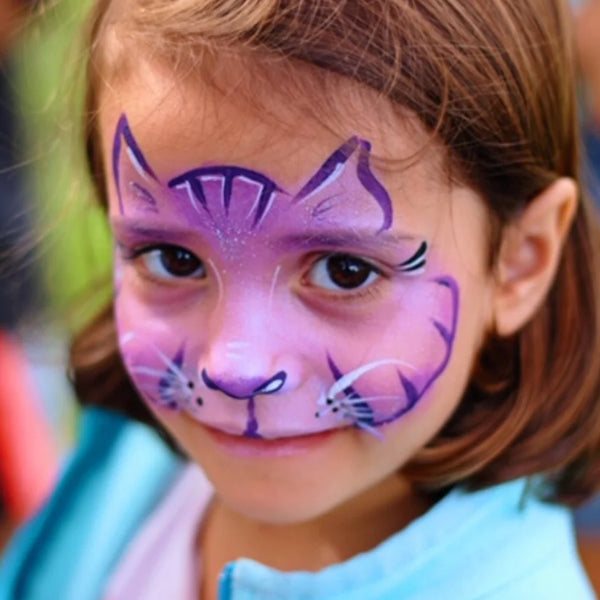 Face painting party with Catherine