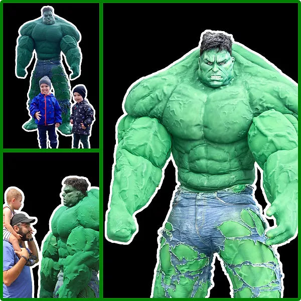 Hulk superhero at-home Birthday Party (2 superheroes)