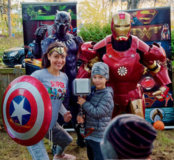 Iron Man superhero at-home Birthday Party (2 superheroes)