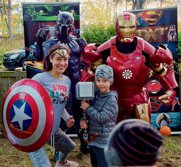 At-Home Birthday party Superheros Black Panther